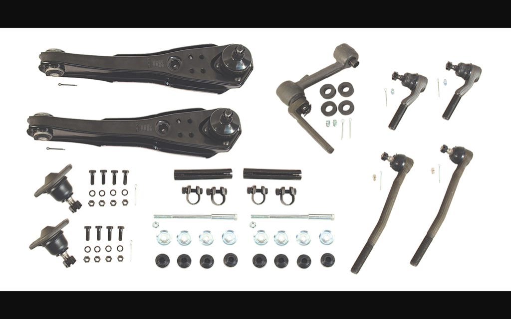 1967-1967 Ford Mustang Front Suspension Rebuild Kit - Deluxe - 4 Bolt Upper Ball Joint