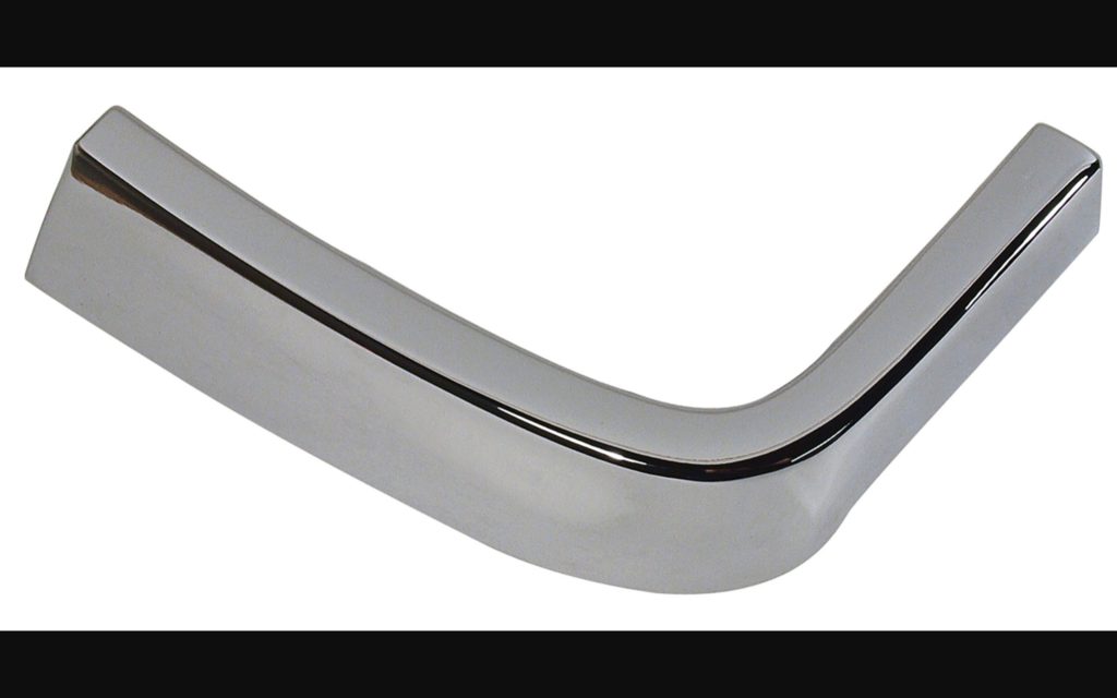 1971-1972 Ford Mustang Fender Extension Molding - LH - Chrome