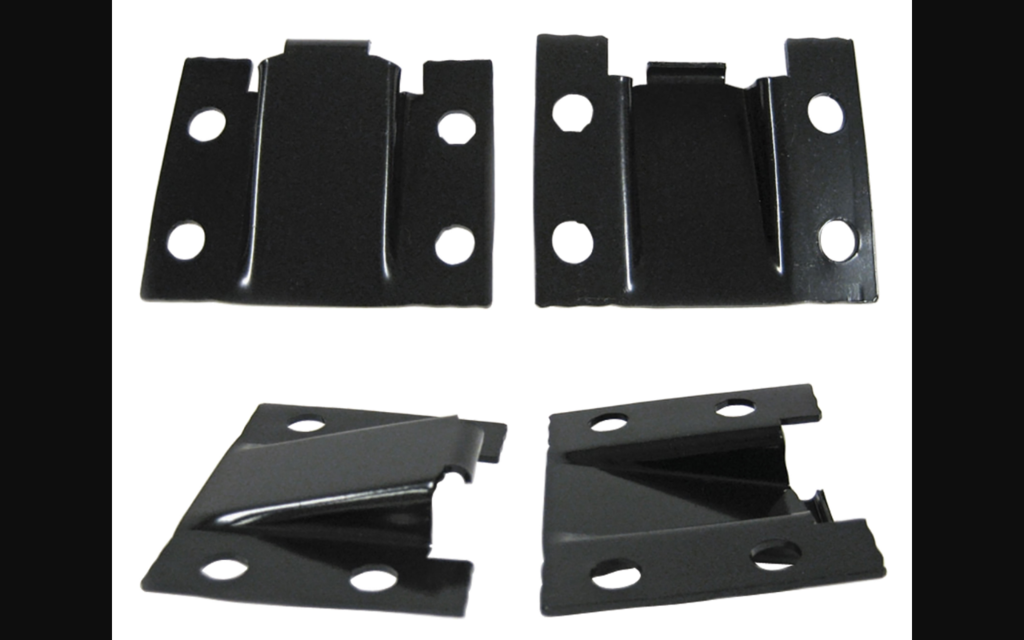 1965-1970 Ford Mustang Rear Seat Brackets - Fastback