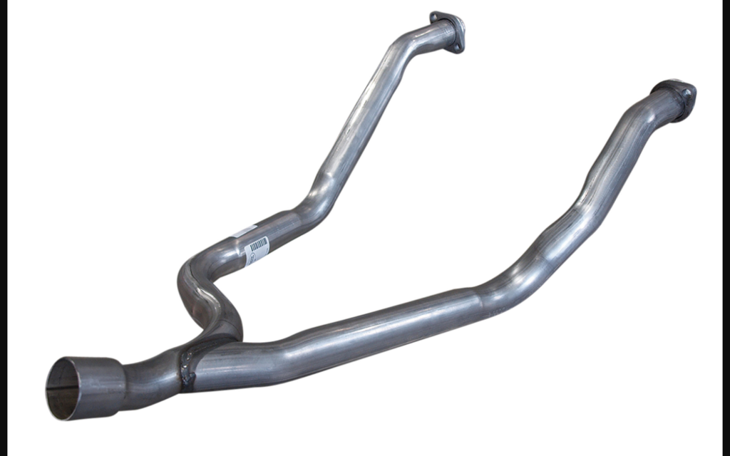 1968-1969 Ford Mustang Single Exhaust Y Pipe - 2" pipe W/2.25" outlet - 289 & 302ci