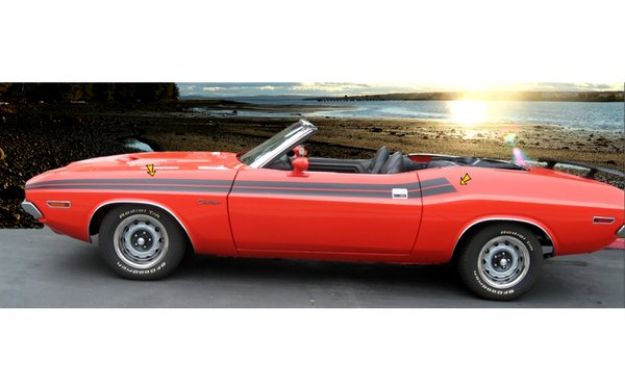Picture of 1971 Dodge Challenger Upper Body Side Stripes Kit