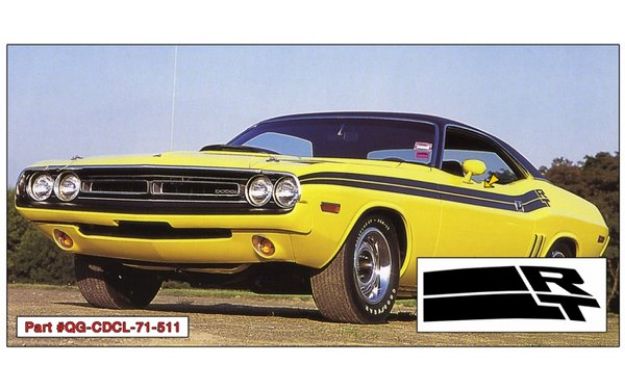 Picture of 1971 Dodge Challenger R/T Side Stripes Kit