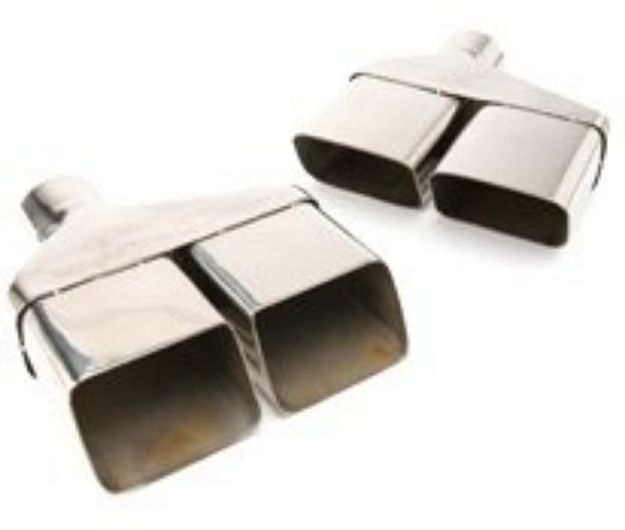 Picture of 1970 1971 1972 1973 1974 Dodge Challenger Exhaust Tips 2.5" inlet