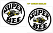 Picture of 1968-70 Dodge Coronet Super Bee Circle Decal Set - 10" Round