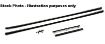 Picture of 1971 1972 1973 1974 Challenger Hardtop E-Body Window Felts Fuzzies Outer Kit