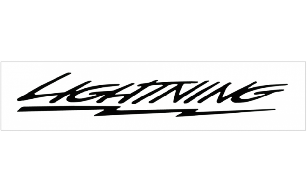 Picture of Ford Lightning Windshield Decal