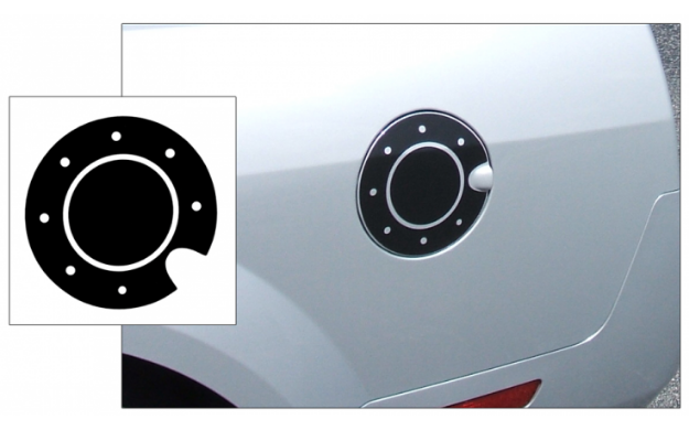 Picture of 1999-04 Mustang Fuel Door Accent Decal