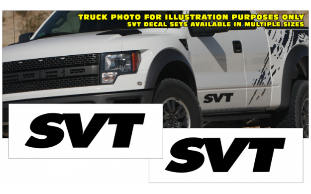 Picture of Ford SVT Decal Set - 2" x 6.5"
