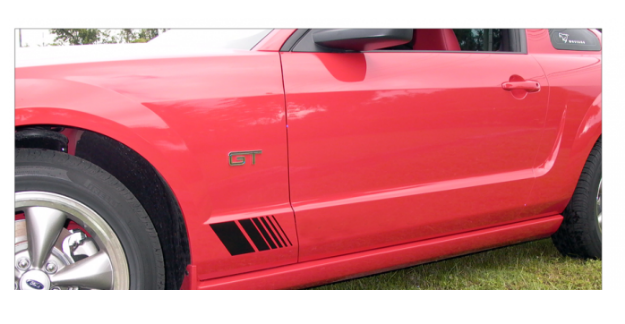Picture of 2004 Mustang Small Fader Decal Kit - 40TH Anniversary