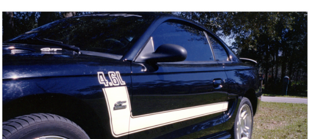 Picture of 1994-98 Mustang Boss Style Side Stripe Kit - 4.6L Numeral