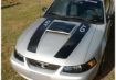 Picture of 1999-04 Mustang GT Dual Hood Stripe & Scoop Blackout