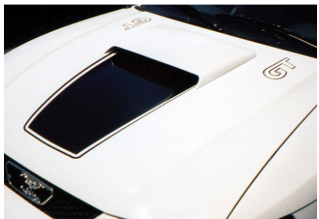 Picture of 1999-04 Mustang Square Nose Hood Decal with Pinstripe & GT Decals