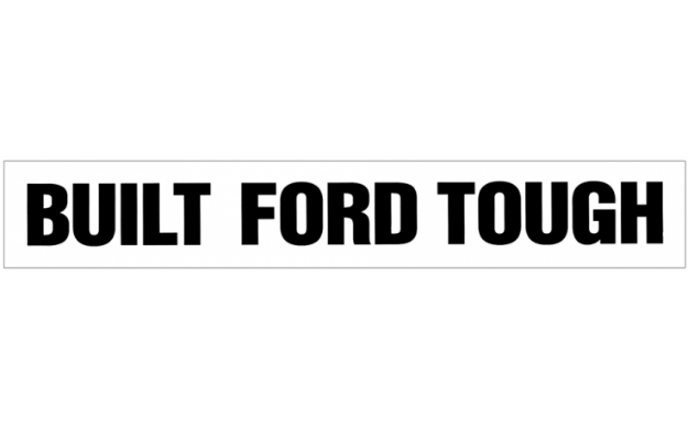 Picture of Built Ford Tough Windshield Decal