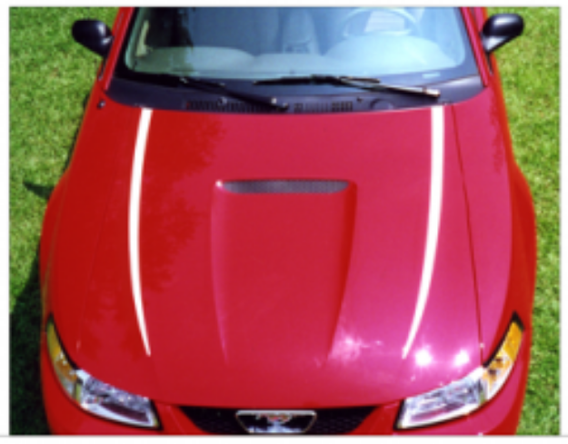 Picture of 1999-04 Mustang Hood Cowl Stripes - No Designation