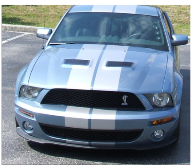 Picture of 2005-09 Mustang Shelby GT500 Lemans Racing Stripe Kit - Convertible