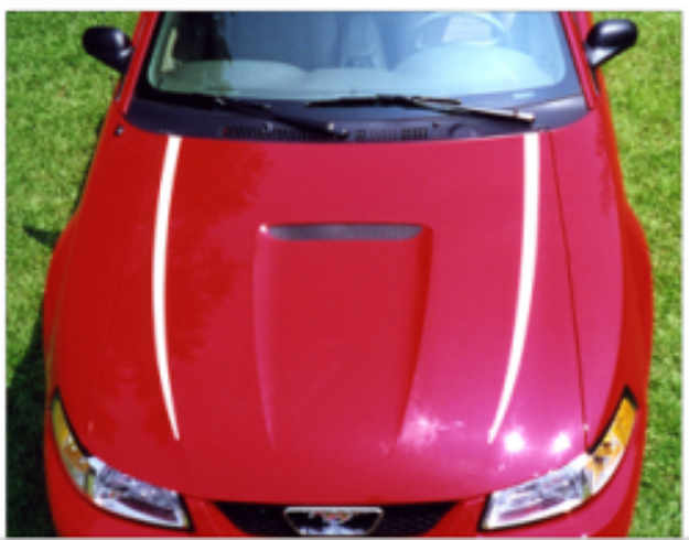 Picture of 1999-04 Mustang Hood Cowl Stripes - 4.6L DOHC Designation