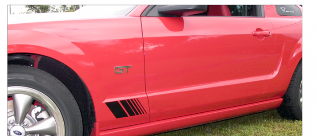 Picture of 1994 Mustang Small Fader Decal Kit - 30TH Anniversary