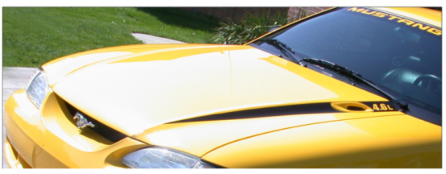 Picture of 1994-98 Mustang Hood Wide Cowl Stripe and Decal Set - 4.6L DOHC Name