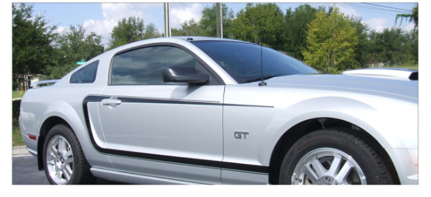 Picture of 2005-09 Mustang Side C-Stripe Kit