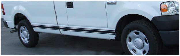 Picture of Ford Lower Rocker Side Stripe - 4" x 130" - No Name