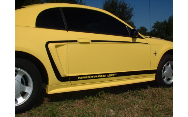 Picture of 1999-04 Mustang C-Stripe Kit with Mustang GT Name Cutout
