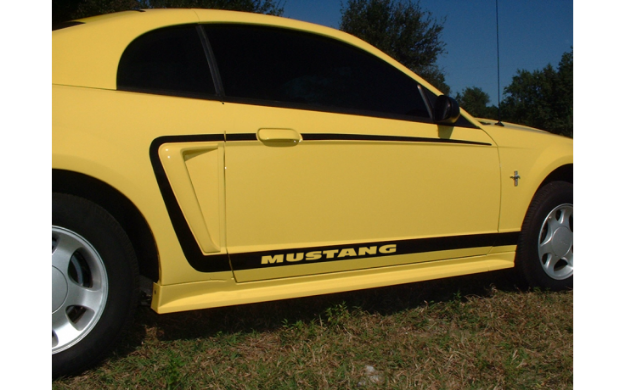 Picture of 1999-04 Mustang C-Stripe Kit with Mustang Name Cutout