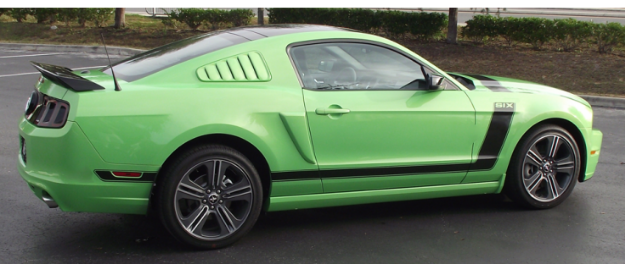 Picture of 2013-14 Mustang Side L-Stripe - SIX Name