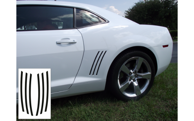 Picture of 2010-15 Camaro Side Body Vent Decal Accents
