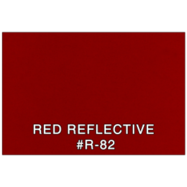 Picture of Color Sample - 3m Red Reflective #r82 (Rd-r)