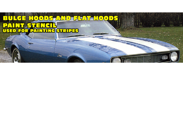Picture of 1969 Camaro Z/28 & Pace Car Paint Stencil Kit