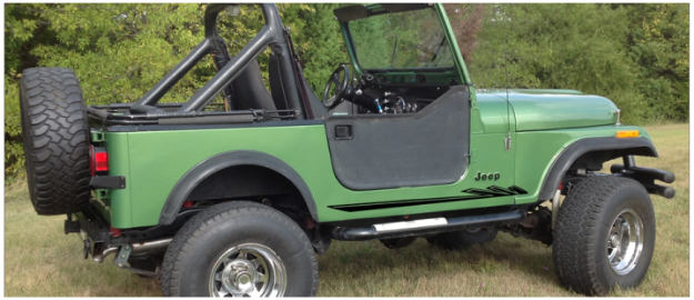 Picture of Jeep Spike Side Stripe Kit