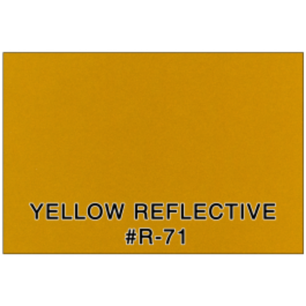 Picture of Color Sample - 3m Yellow Reflective #r71 (Ye-r)