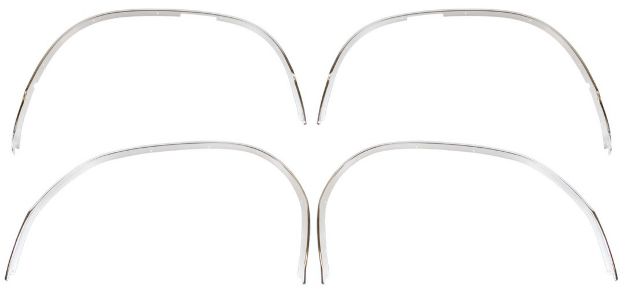 Picture of 1968 1969 1970 Dodge Super Bee and Coronet Wheel Trim Opening Molding Set