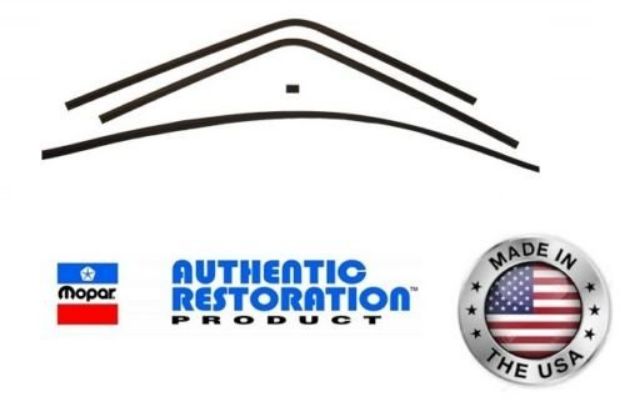 Picture of 1968-1970 Road Runner GTX Satellite Inside Rear Window Trim Moldings