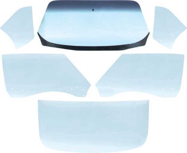 Picture of 1967 Camaro / Firebird Convertible 7 Piece Clear Glass Kit 