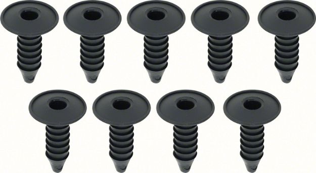 Picture of 1955-81 Gm Cars & Trucks - Plastic Firewall Insulation Retainer Set (9 Pieces) 