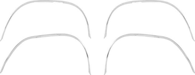 Picture of 1968-1970 Dodge Charger Wheel Opening Trim Molding Set 