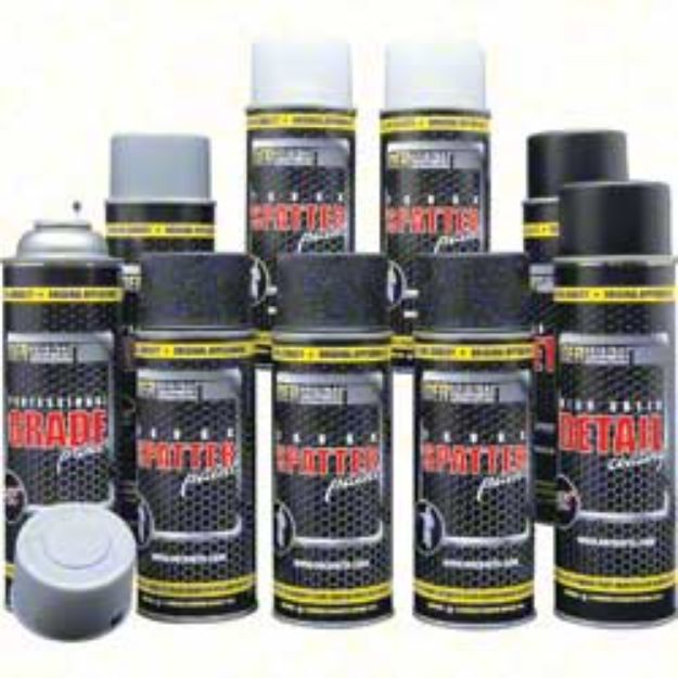 Picture of Gray and White Trunk Refinishing Kit with Self Etching Gray Primer 