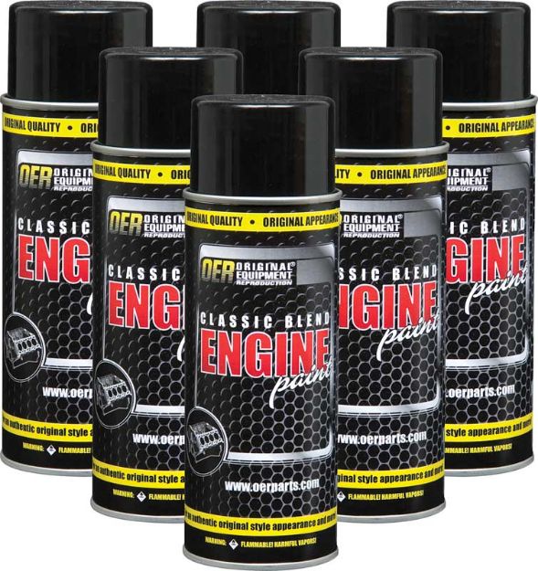 Picture of 1963-79 Chevrolet Truck Red  Classic Blend Engine Paint Case Of 6 16 Oz Cans 