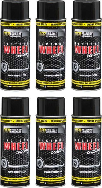 Picture of 1970-81 Shadow Gray  "Factory Wheel Coating"Wheel Paint Case Of 6- 16 Oz Cans 