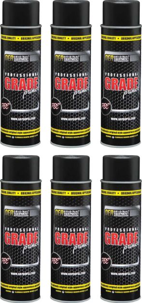 Picture of Gray Professional Grade Self Etching Sanding Primer Case of 6 - 20 Oz Aerosol Cans 
