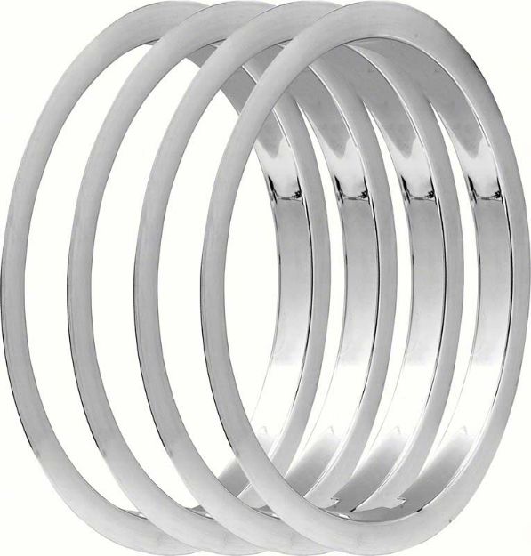 Picture of 1970-81 15" X 7" OEM Style 5-Spoke Z28 Wheel Trim Ring Set 