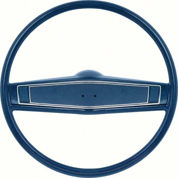 Picture of 1969-70 Dark Blue Steering Wheel Kit With Dark Blue Shroud 