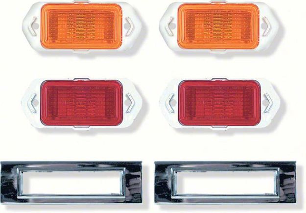 Picture of 1969 Camaro Side Marker Lamp Kit 