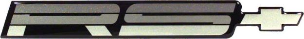 Picture of 1989-90 Camaro RS Silver Rear Panel Emblem 
