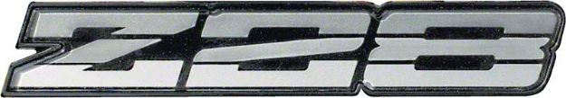 Picture of 1985-87 Camaro Z28 Silver Rocker Emblem 
