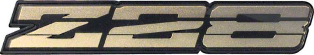 Picture of 1985-87 Camaro Z28 Dark Gold Rocker Emblem 