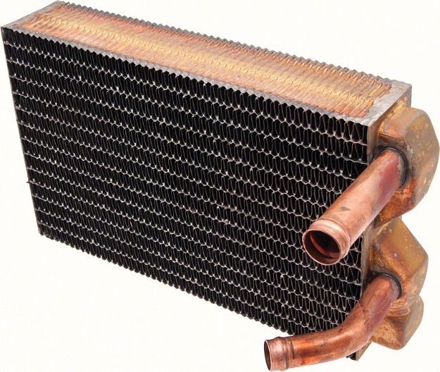 Picture of 1967 Camaro 6-Cyl & SB V8 W/O AC - Copper/Brass Heater Core (9-1/2" X 6" X 2") 