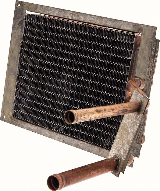 Picture of 1971-1976 Mopar B-Body Without AC - Copper/Brass Heater Core (6-3/4" X 8" X 2") 