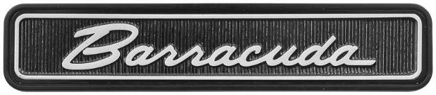 Picture of 1971-74 Barracuda Dash Emblem Assembly 